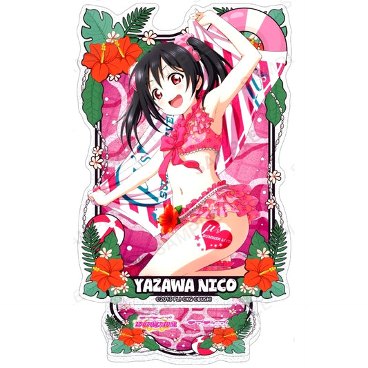 Nico Yazawa Muse School Uniform Swimwear Version Kirarin Acrylic Stand Love Live! School Idol Festival [USED]
