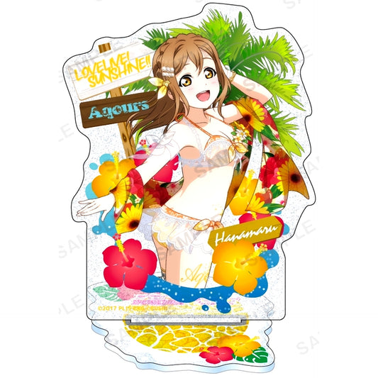 Hanamaru Kunikida Aqours Summer Version Kirarin Acrylic Stand Love Live! School Idol Festival [USED]