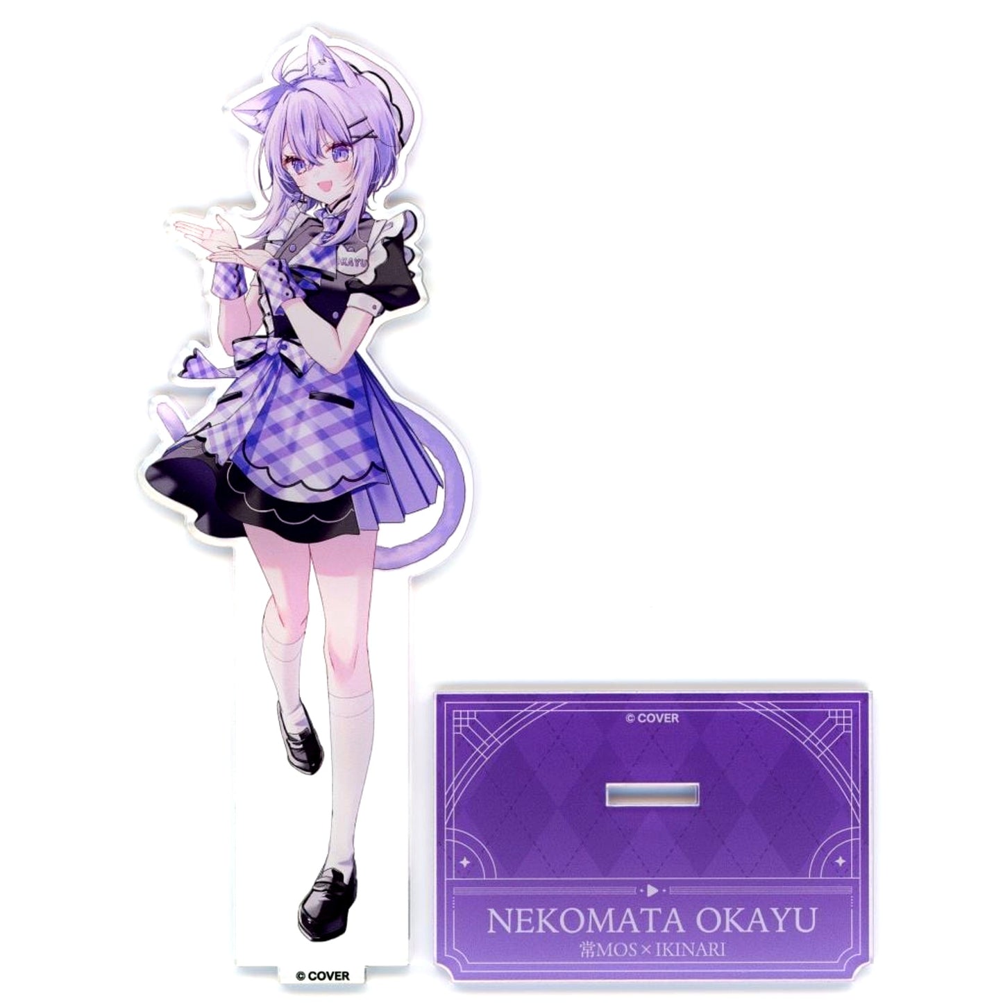 Nekomata Okayu Acrylic Stand Virtual YouTuber hololive Toko-MOS x Ikinari Steak [USED]
