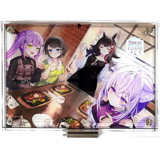 Toko MOS Virtual YouTuber Holo Live Two-Layer Acrylic Panel x Ikinari! Steak [USED]