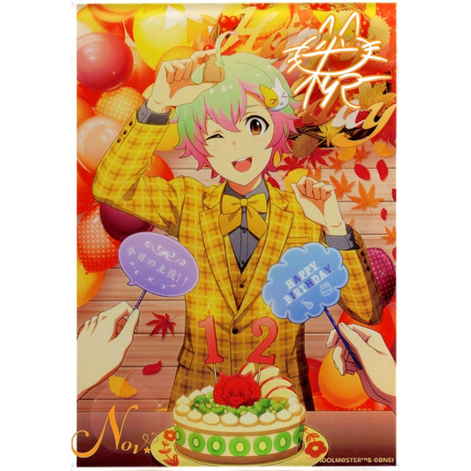 Kirio Nekoyanagi The Idolmaster SideM Acrylic Block Birthday Memorial Supreme 49 Cakes!!! Single Item [USED]
