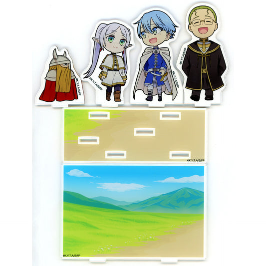 Hero Party Chibi Acrylic Diorama Stand Frieren: Beyond Journey's End [USED]