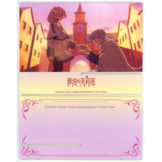 Frieren & Himmel Design B Acrylic Stand Plate Frieren: Beyond Journey's End China Limited [USED]