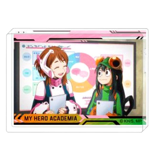 Ochako Uraraka & Tsuyu Asui My Hero Academia Acrylic Block Collection FINAL SEASON [USED]