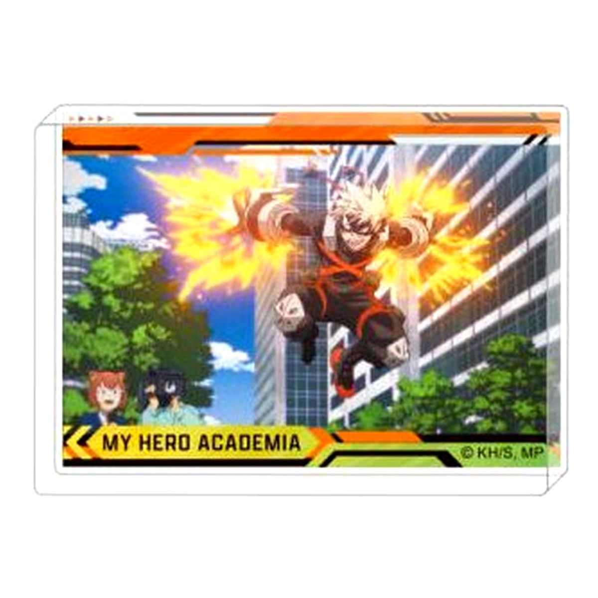 Katsuki Bakugo My Hero Academia Flame Acrylic Block Collection FINAL SEASON [USED]