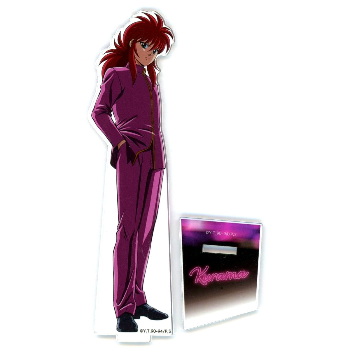 Kurama Yu Yu Hakusho Acrylic Stand Webkuji Vol. 15: LIGHT's NIGHT C Prize [USED]