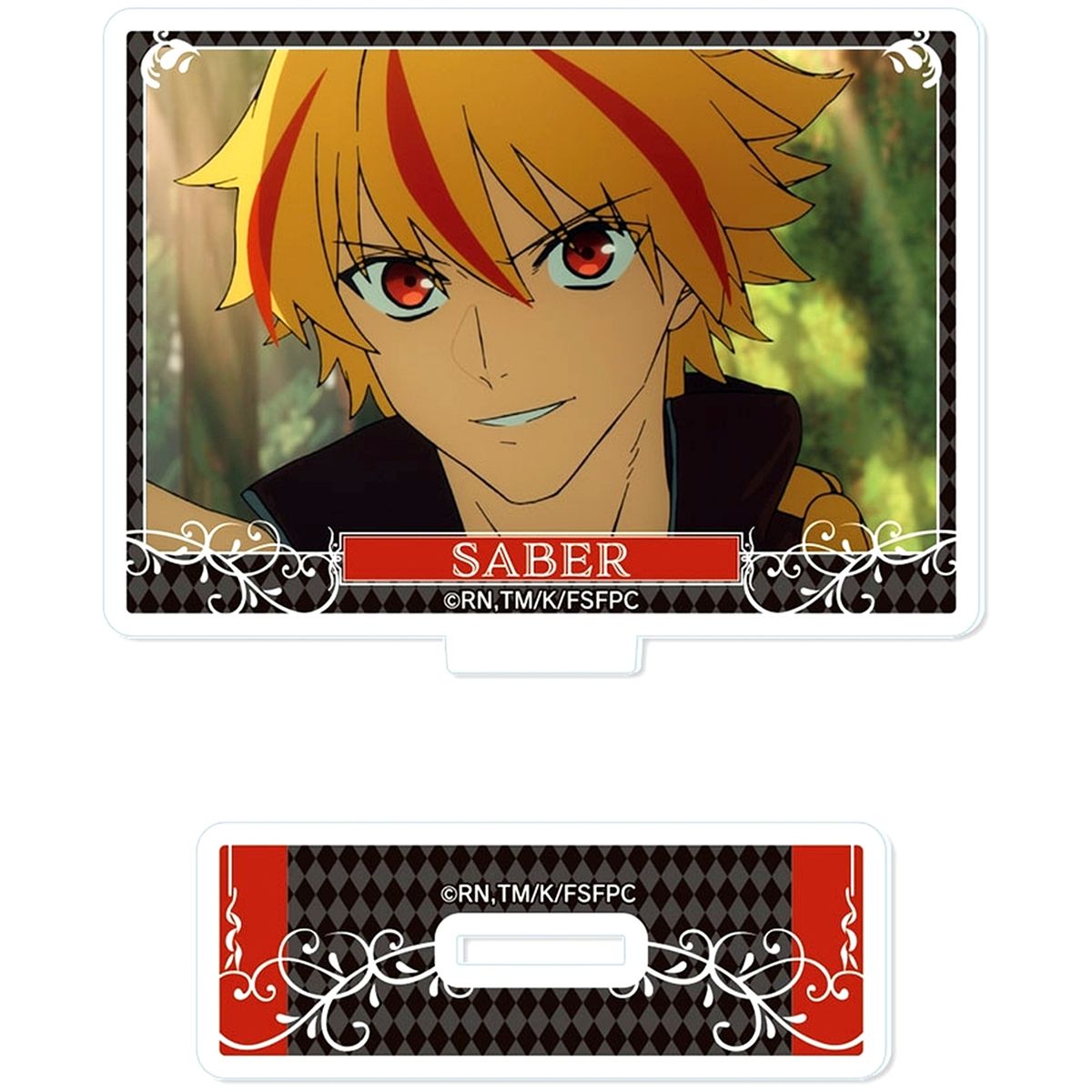 Saber A Fate/strange Fake TV Anime Trading Acrylic Stand [USED]