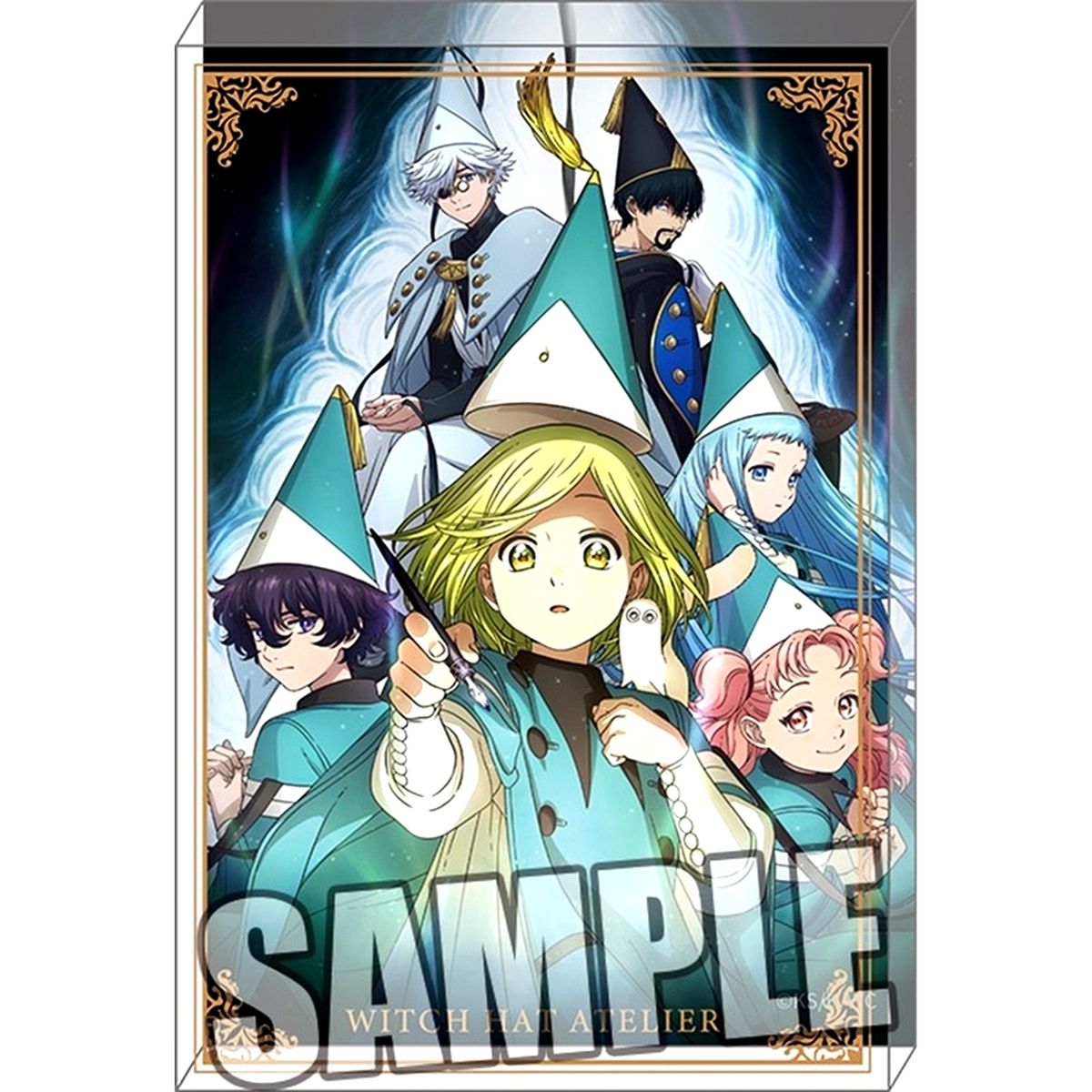 A Key Visual Acrylic Block Witch Hat Atelier [USED]
