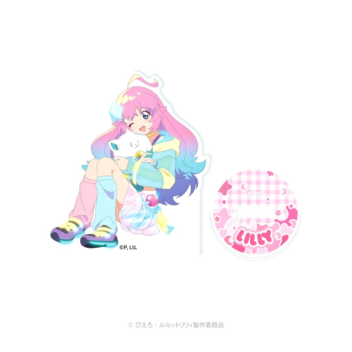 CompatoLilly New Illustration Acrylic Stand Magical Sisters Lulutto Lilly [USED]