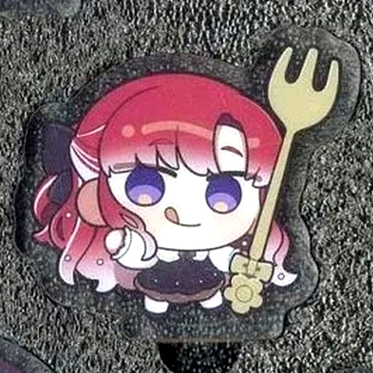 Saotome Berry Virtual YouTuber Nijisanji Acrylic Block Only from 8th Cake! Melty Chocolat [USED]