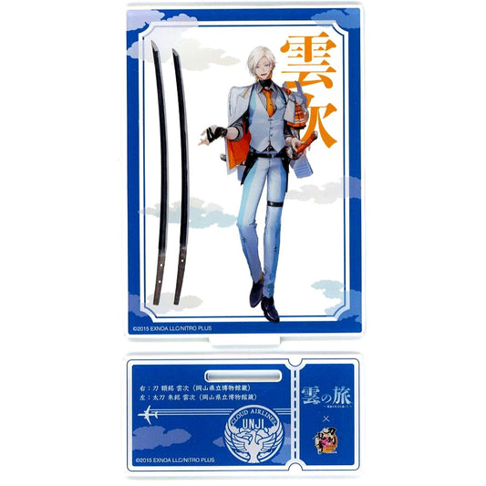 Unji Touken Ranbu ONLINE Acrylic Stand Acrylic Panel Stand Journey of the Clouds Chasing the Famous Swords of Bizen [USED]