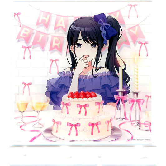 Hiori Kazano Acrylic Panel Bundle Bonus for Idolmaster Shiny Colors 283 Birthday Collection Official Birthday Goods Set [USED]