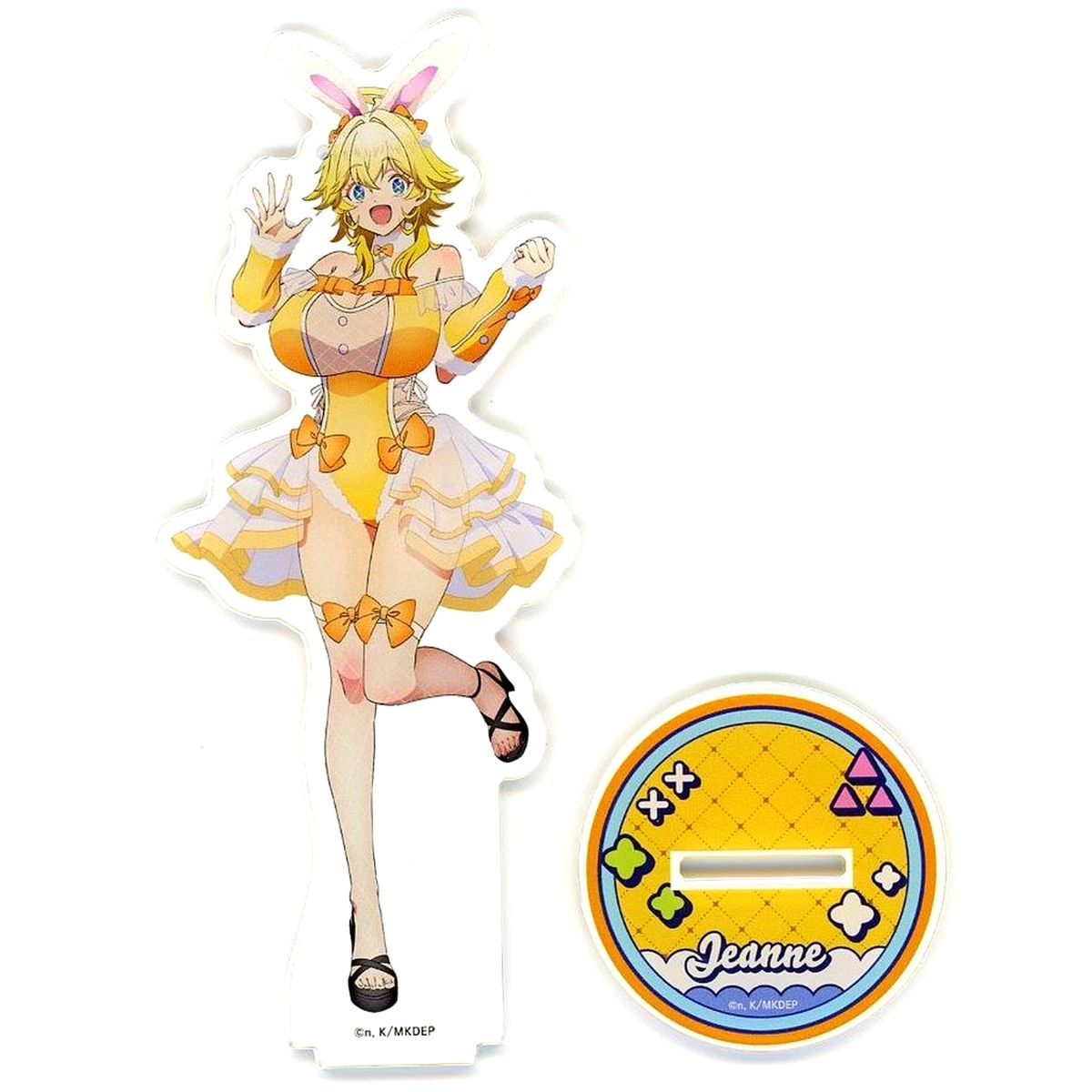 Jeanne Bunny Outfit Illustration Acrylic Figure Mistress Kanan is Devilishly Easy POP UP SHOP in VOLKS Akihabara Hobby Paradise 2 [USED]