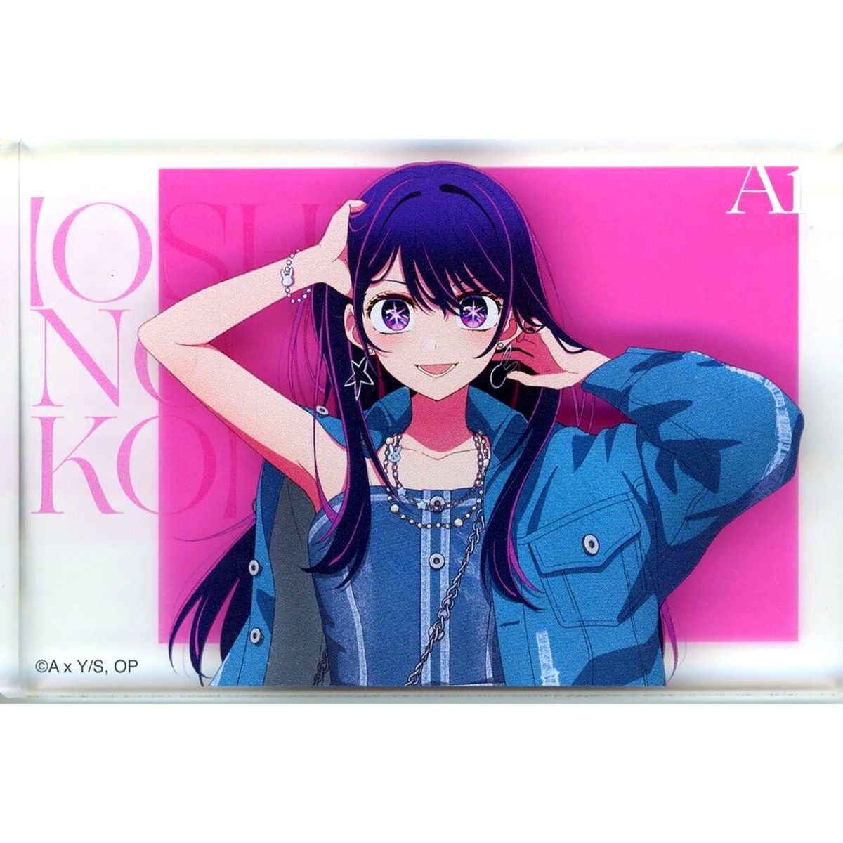 Ai Hoshino Acrylic Item TV Anime Oshi No Ko SPECIAL POPUP at baseyard tokyo [USED]
