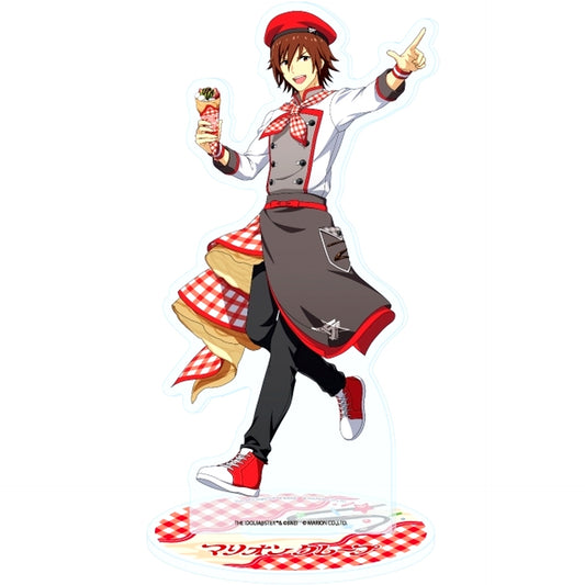 No.43 Toma Amagase Crepe Shop Ver. Illustration Acrylic Stand THE IDOLM@STER SideM [USED]