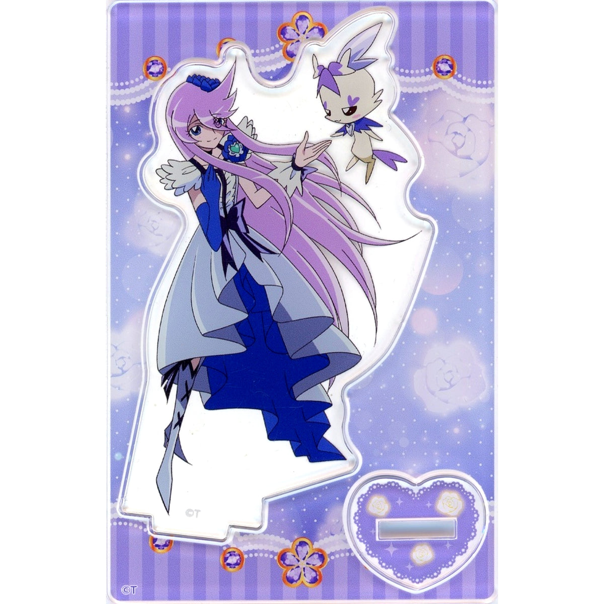 Cure Moonlight Heart Catch Pretty Cure! 15th Anniversary Memorial Mini Acrylic Stand Vol.2 [USED]