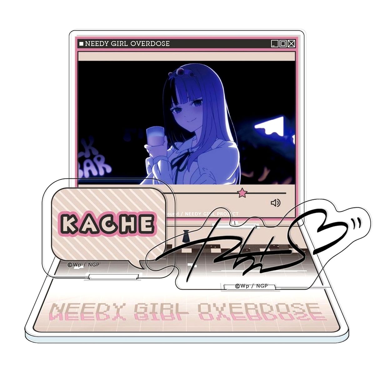 Kache Diorama Acrylic Stand Needy Girl Overdose [USED]