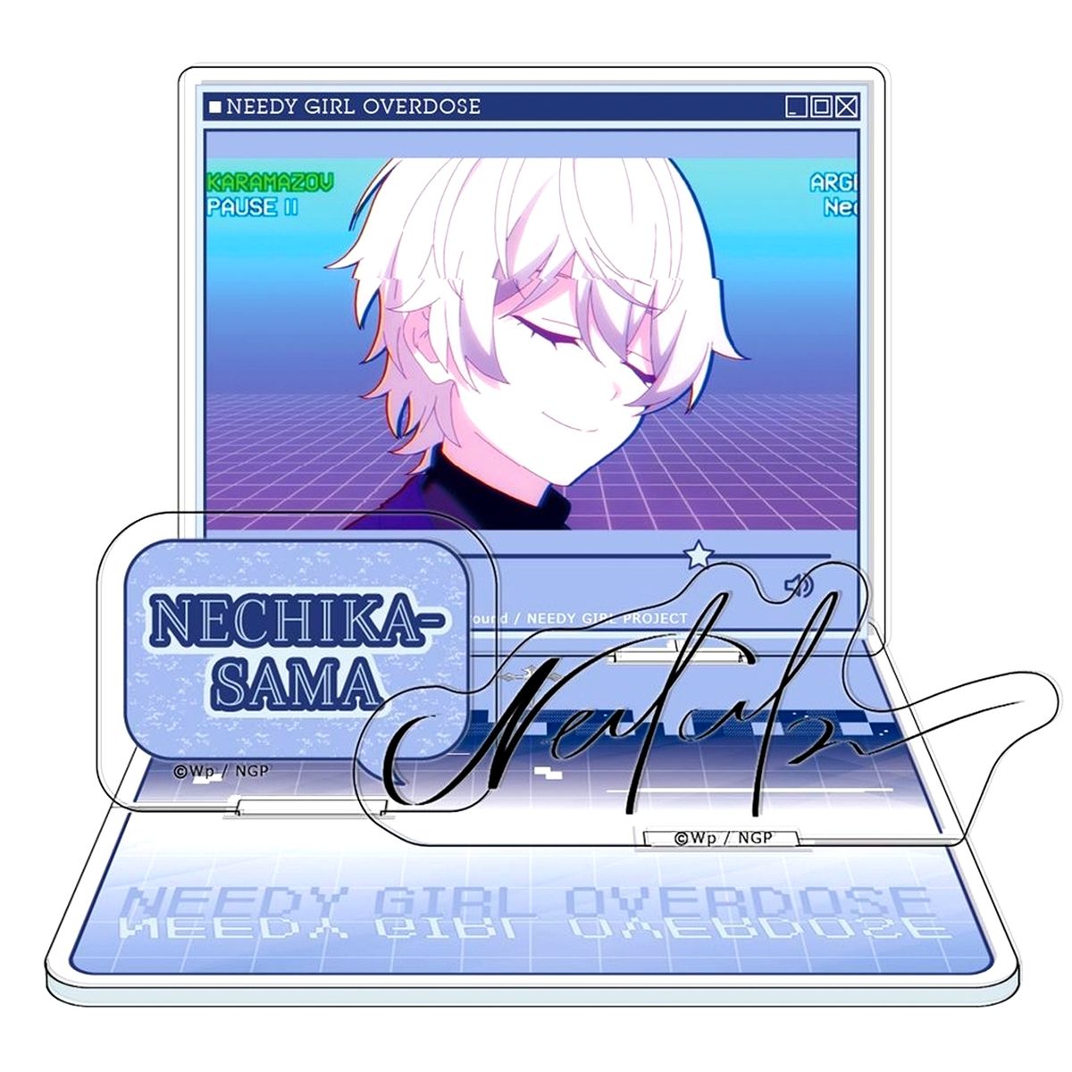Nechika-sama Diorama Acrylic Stand Needy Girl Overdose [USED]