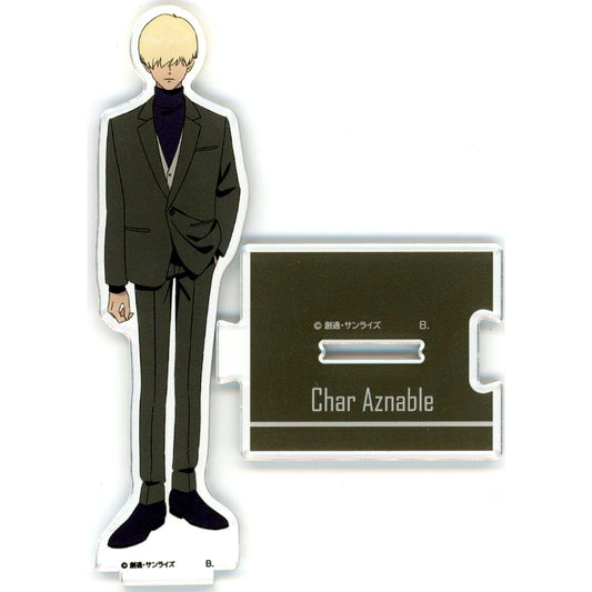 Char Aznable With Bangs Connecting Acrylic Stand Mobile Suit Gundam GQuuuuuuX [USED]