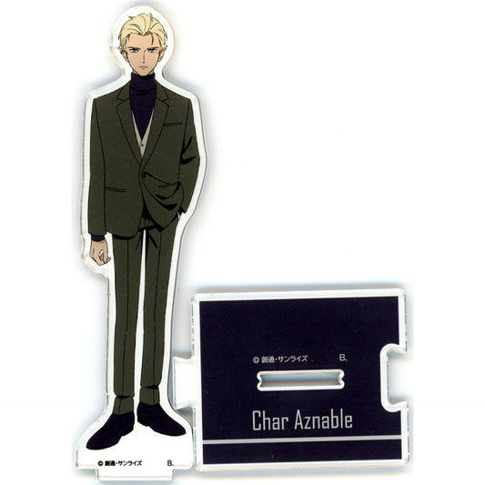 Char Aznable Without Bangs Connecting Acrylic Stand Mobile Suit Gundam GQuuuuuuX [USED]