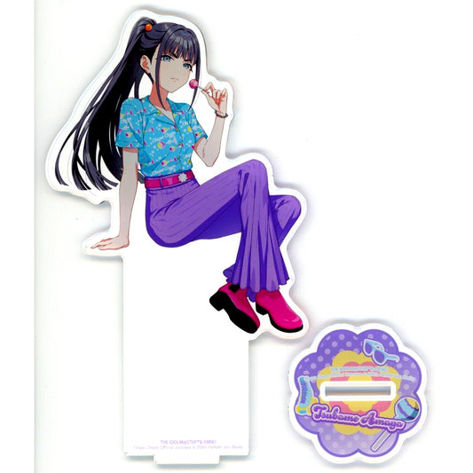 Tsubame Amaya Custom Illustration Acrylic Stand Gakuen iDOLM@STER x Chupa Chups Pop-up Store [USED]