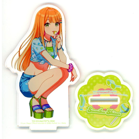Sumika Shiun Custom Illustration Acrylic Stand Gakuen iDOLM@STER x Chupa Chups Pop-up Store [USED]