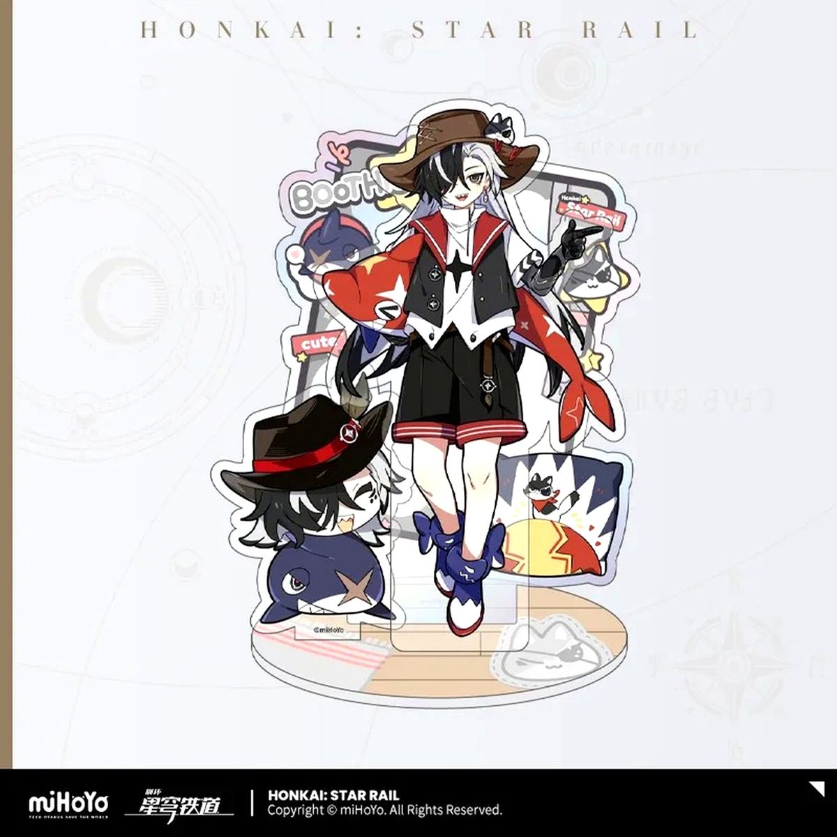 Boothill Honkai: Star Rail Boys' Dormitory Series Acrylic Stand [USED]