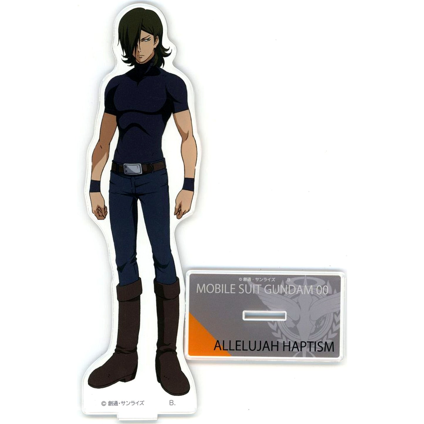 Allelujah Haptism Big Acrylic Stand First Season Mobile Suit Gundam 00 [USED]