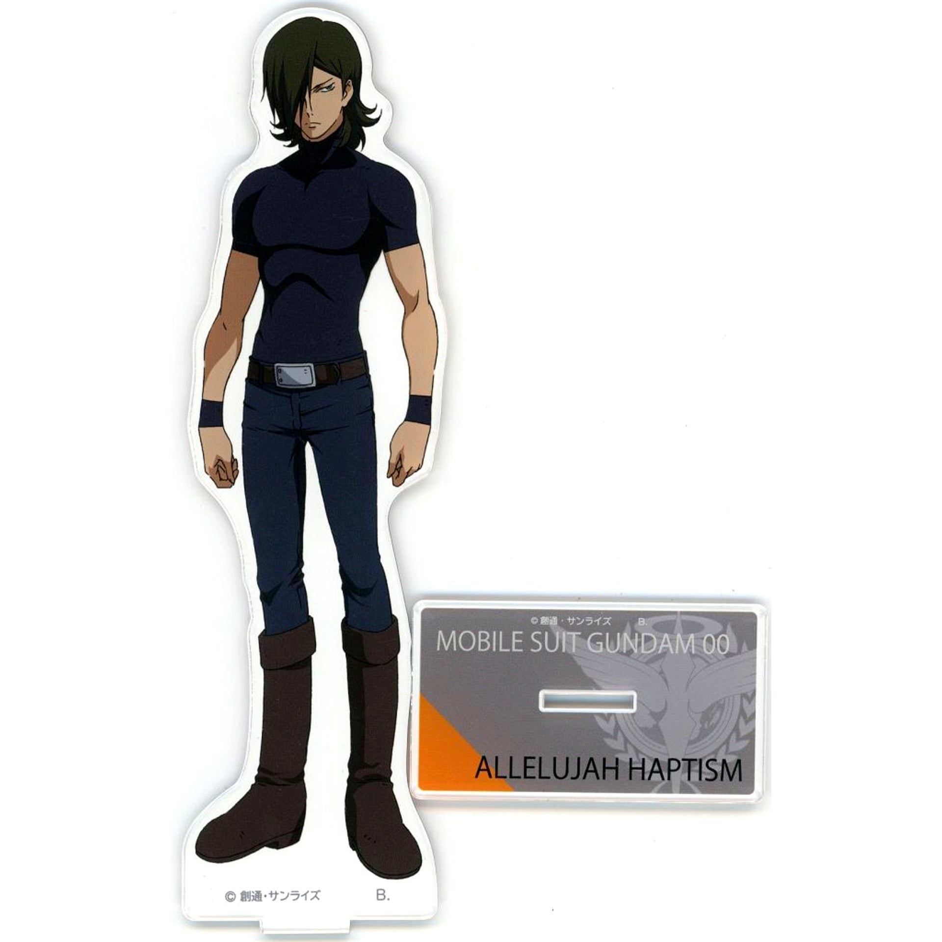 Allelujah Haptism Big Acrylic Stand First Season Mobile Suit Gundam 00 [USED]
