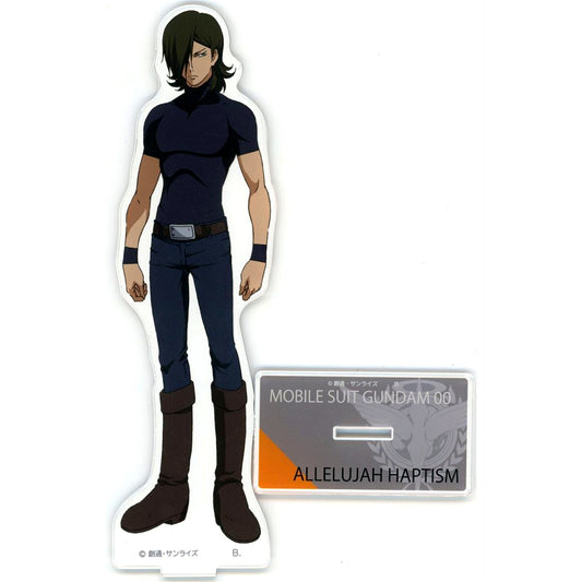 Allelujah Haptism Big Acrylic Stand First Season Mobile Suit Gundam 00 [USED]