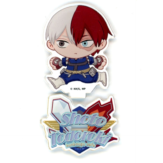Shoto Todoroki My Hero Academia x Bunbougu Cafe Sutasassa. Mini Acrylic Stand [USED]