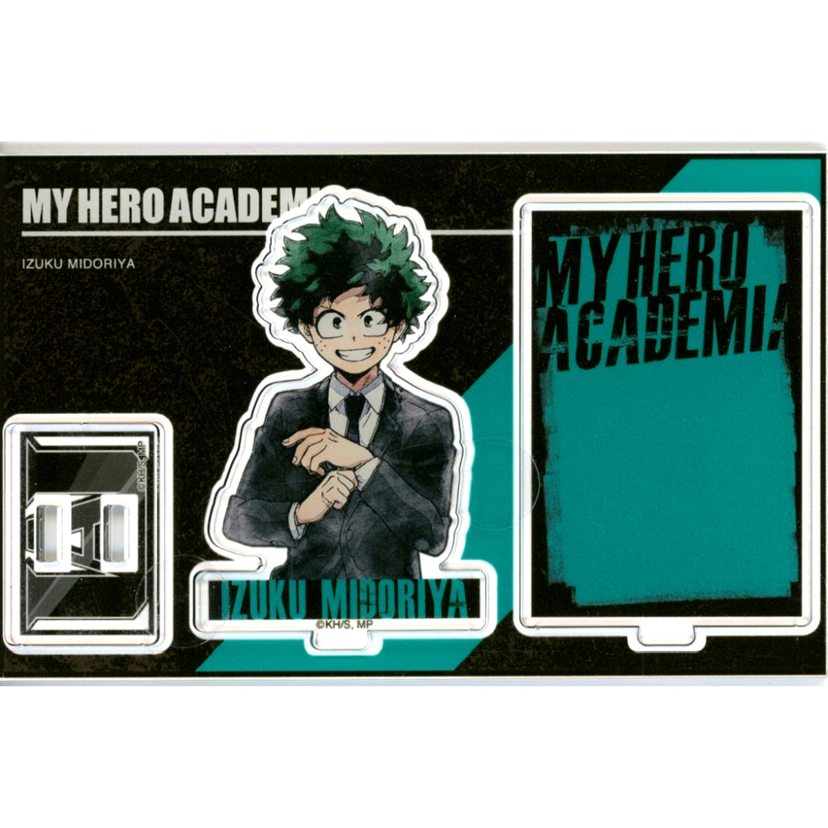 Izuku Midoriya My Hero Academia Suit Costume REGENERATION Card Type Acrylic Stand TOHO animation STORE x baseyard tokyo "REGENERATION" MY HERO ACADEMIA [USED]