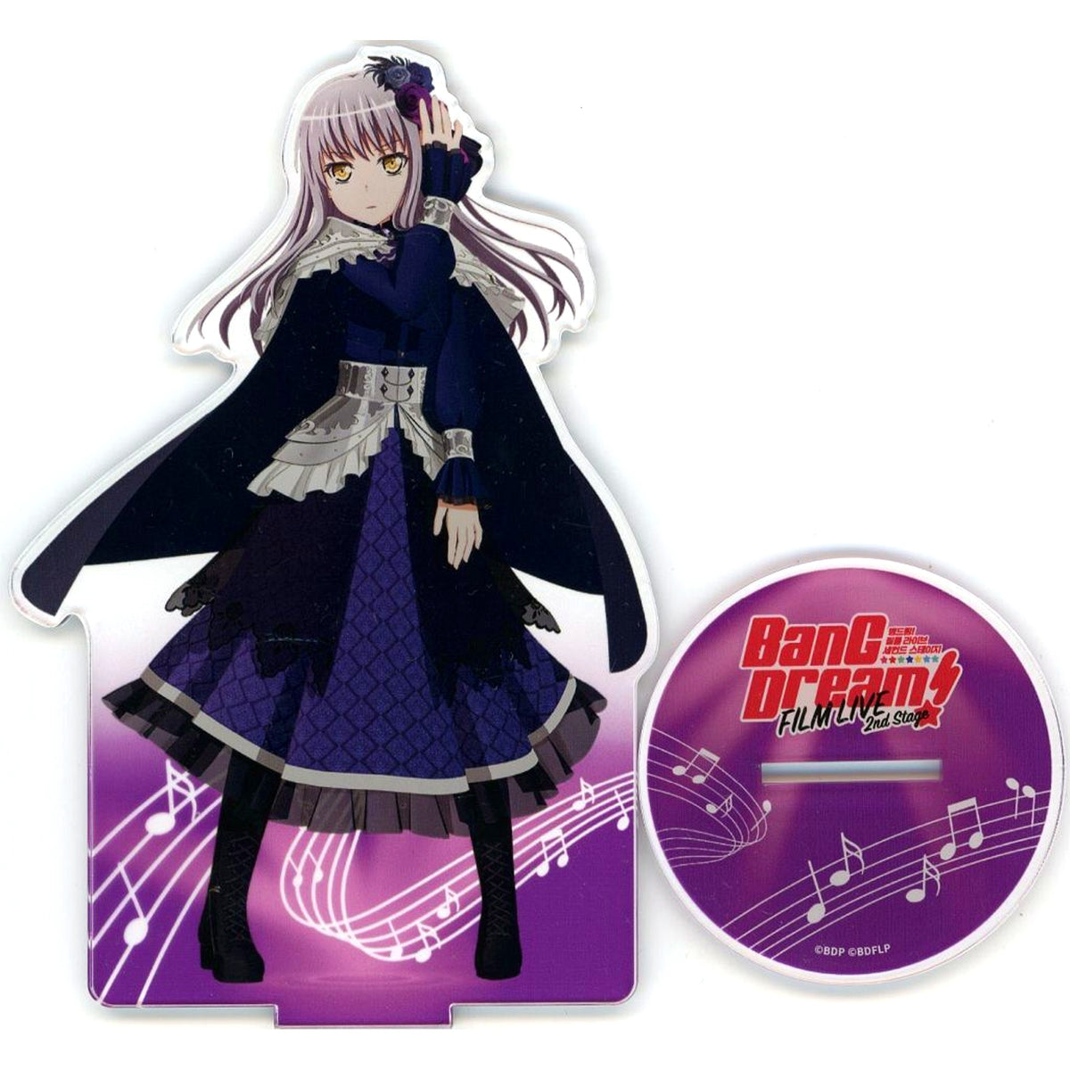 Yukina Minato Acrylic Stand Round Base BanG Dream! Film Live 2nd Stage Korea Limited [USED]