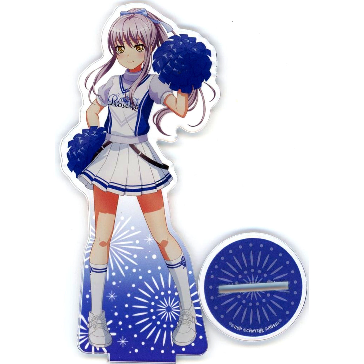 Yukina Minato Roselia Cheerleader Costume Acrylic Stand Bang Dream! Girls Band Party! Korea Limited [USED]