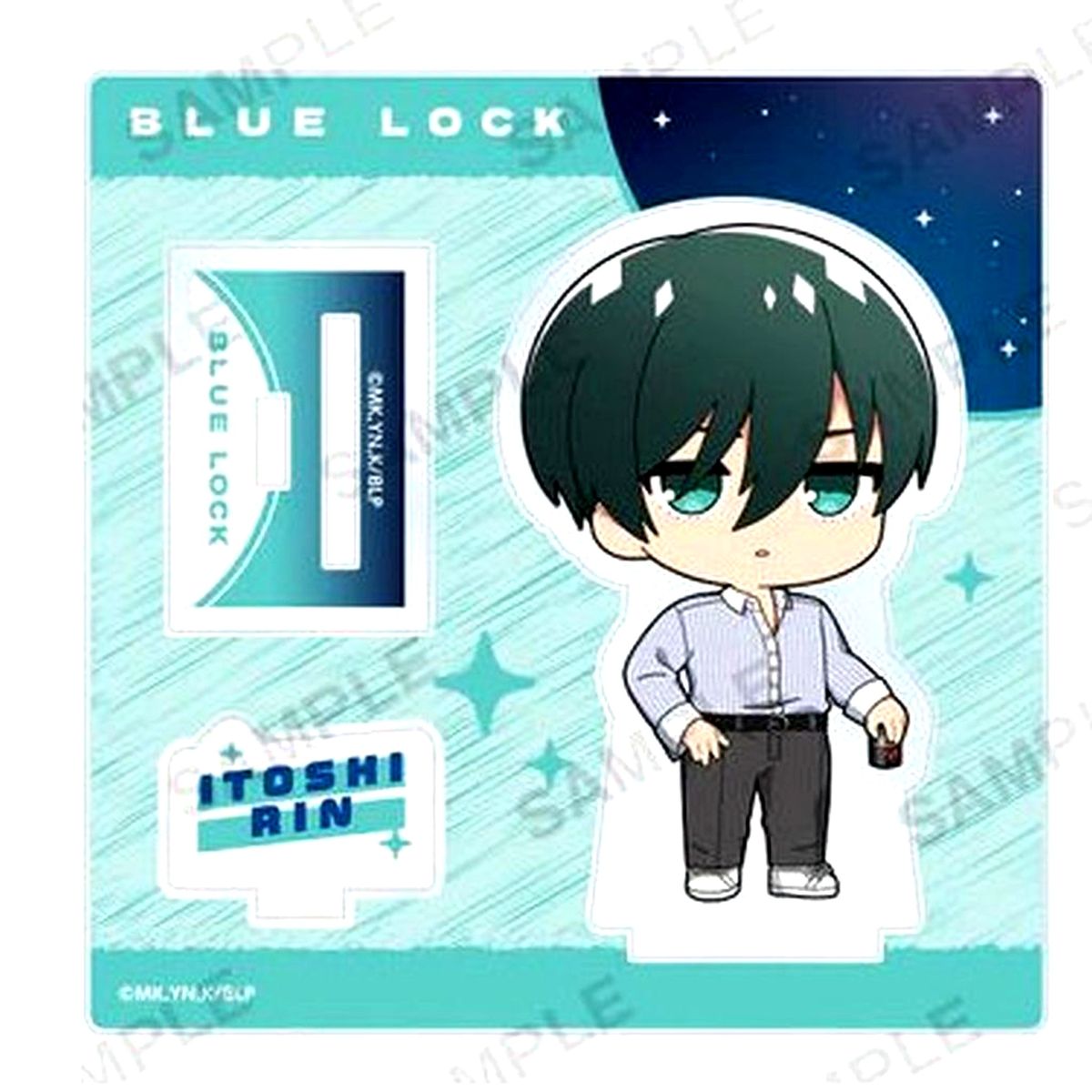 Rin Itoshi Blue Lock Astronomy Observation ver. Diorama Acrylic Stand [USED]