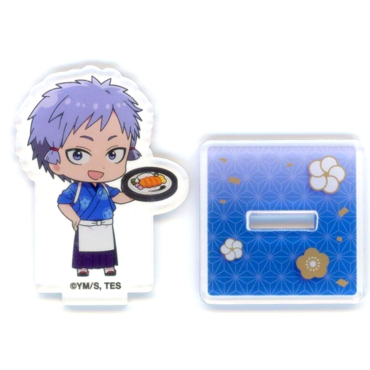 Kojiro TV Anime The Elusive Samurai x and GALLERY Collaboration Cafe Trading Chibi Character Acrylic Stand [USED]