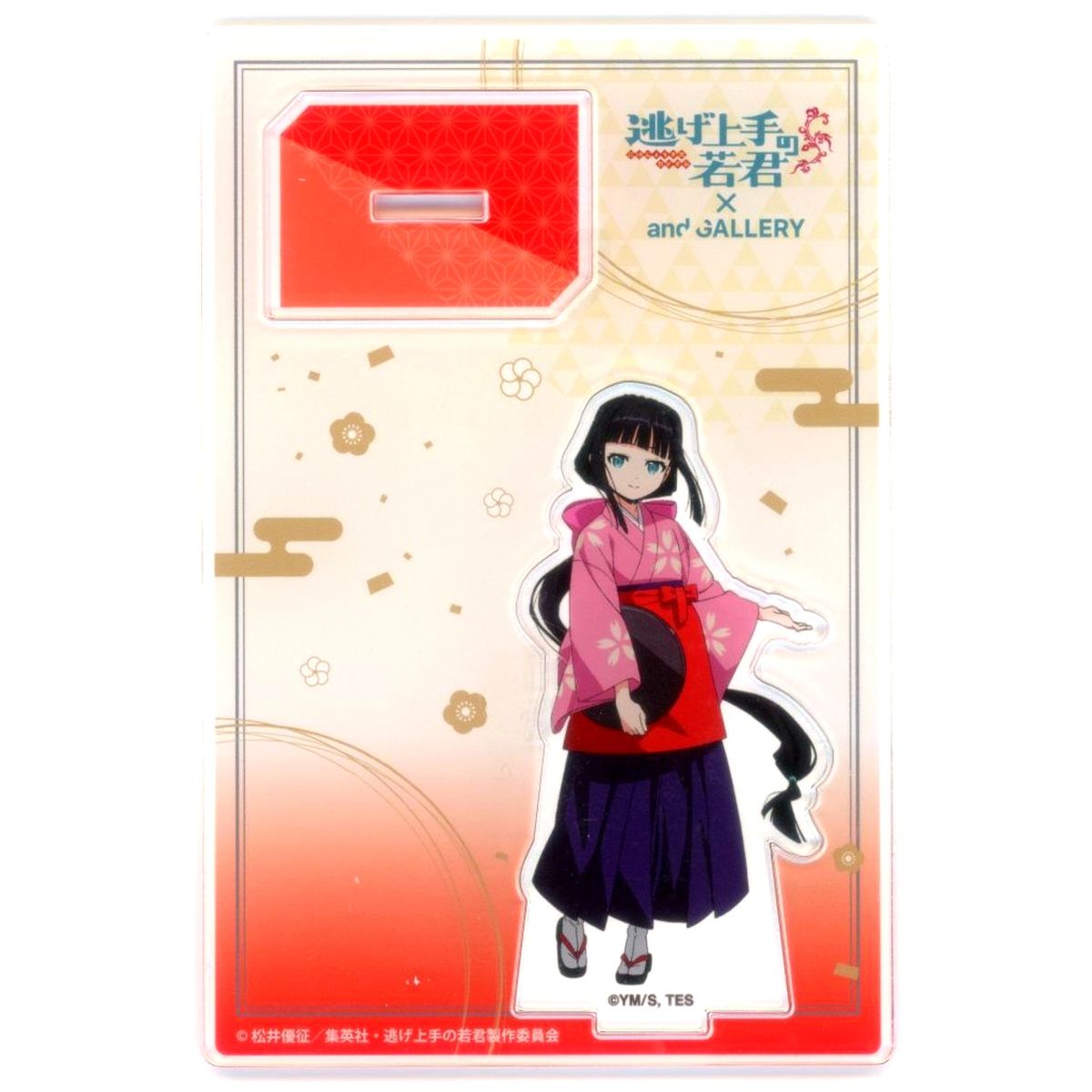 Shizuku Hand-drawn Acrylic Stand TV Anime The Elusive Samurai x and GALLERY Collaboration Cafe [USED]