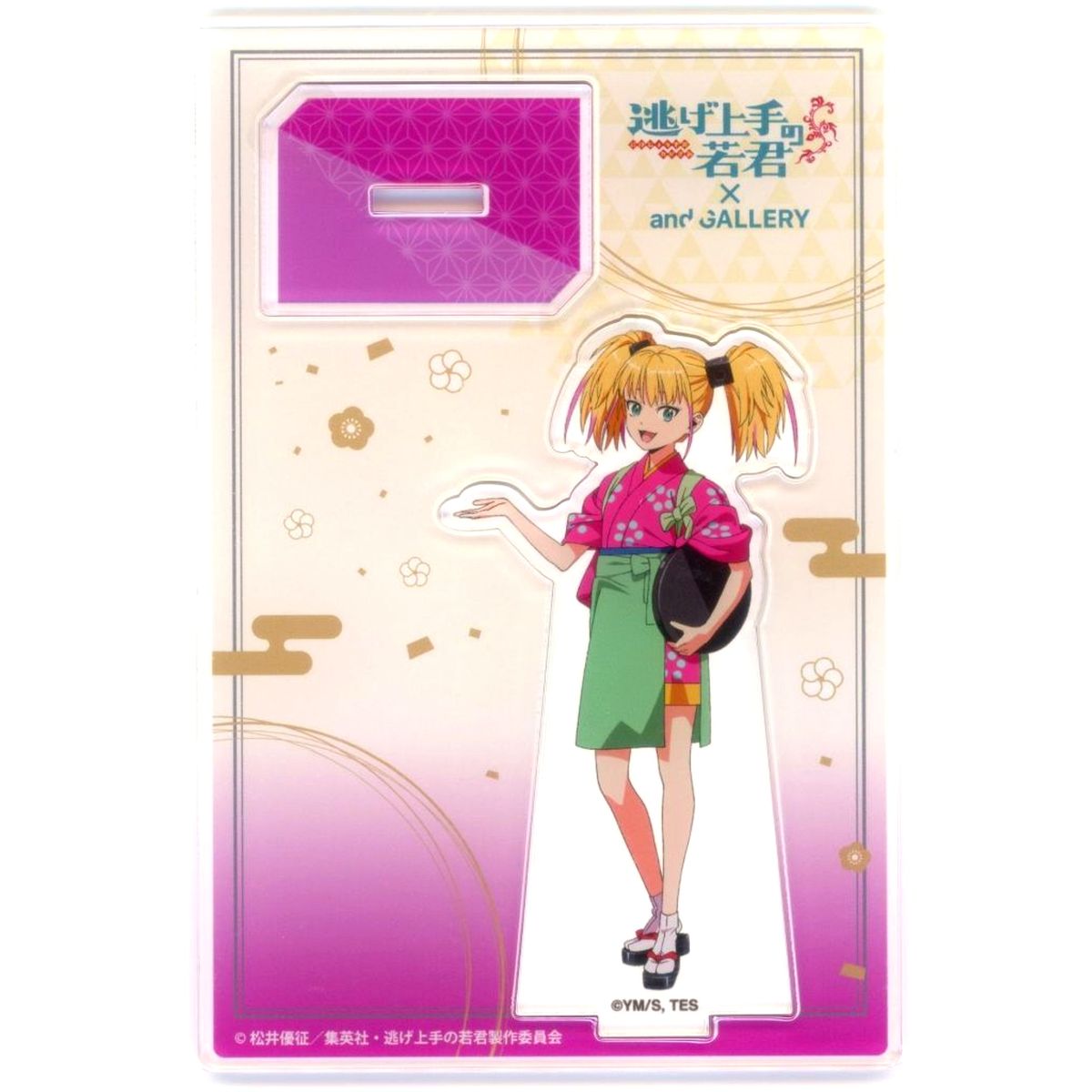 Mima Hand-drawn Acrylic Stand TV Anime The Elusive Samurai x and GALLERY Collaboration Cafe [USED]