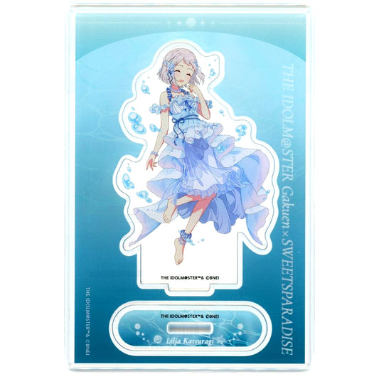Lilja Katsuragi Life-size Acrylic Stand Gakuen iDOLM@STER Collaboration Cafe: Deep Marine Stage [USED]