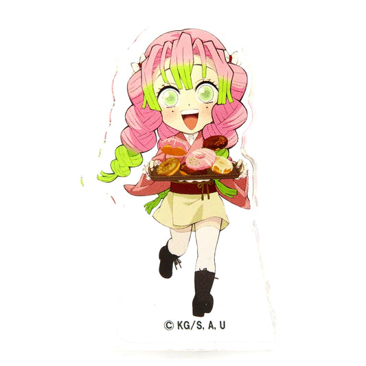 Mitsuri Kanroji Trading Acrylic Block Demon Slayer: Kimetsu no Yaiba x HEART BREAD ANTIQUE: Fuwari Hitokokyu Pan Roman [USED]