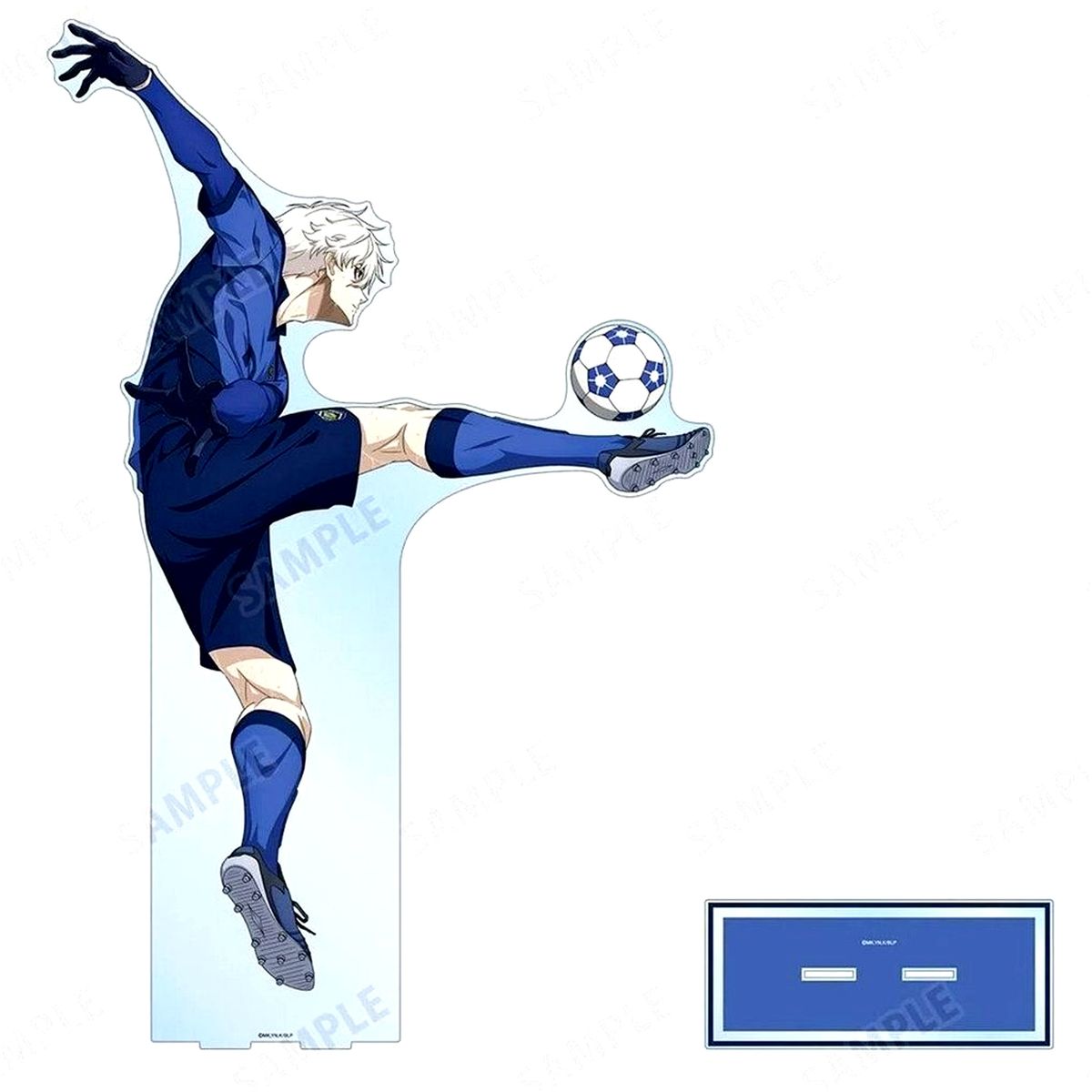 Seishiro Nagi Blue Lock TV Anime Original Illustration Fighting Back x Rain ver. Super Jumbo Acrylic Stand [USED]