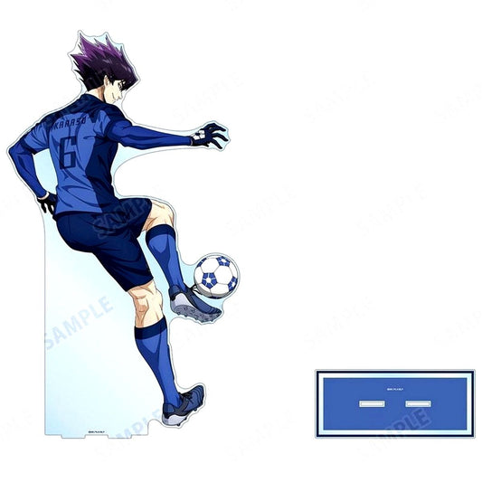 Tabito Karasu Blue Lock TV Anime Original Illustration Fighting Back x Rain ver. Super Jumbo Acrylic Stand [USED]