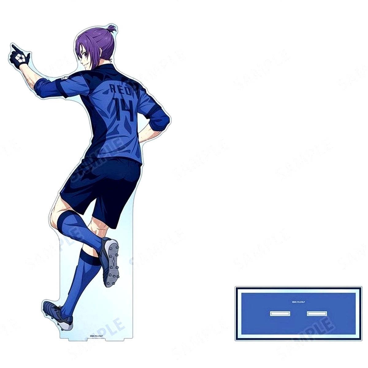 Reo Mikage Blue Lock TV Anime Original Illustration Fighting Back x Rain ver. Super Jumbo Acrylic Stand [USED]