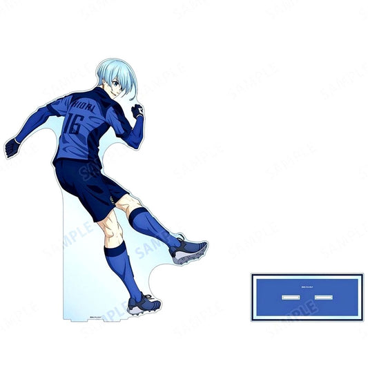 Yo Hiori Blue Lock TV Anime Original Illustration Fighting Back x Rain ver. Super Jumbo Acrylic Stand [USED]