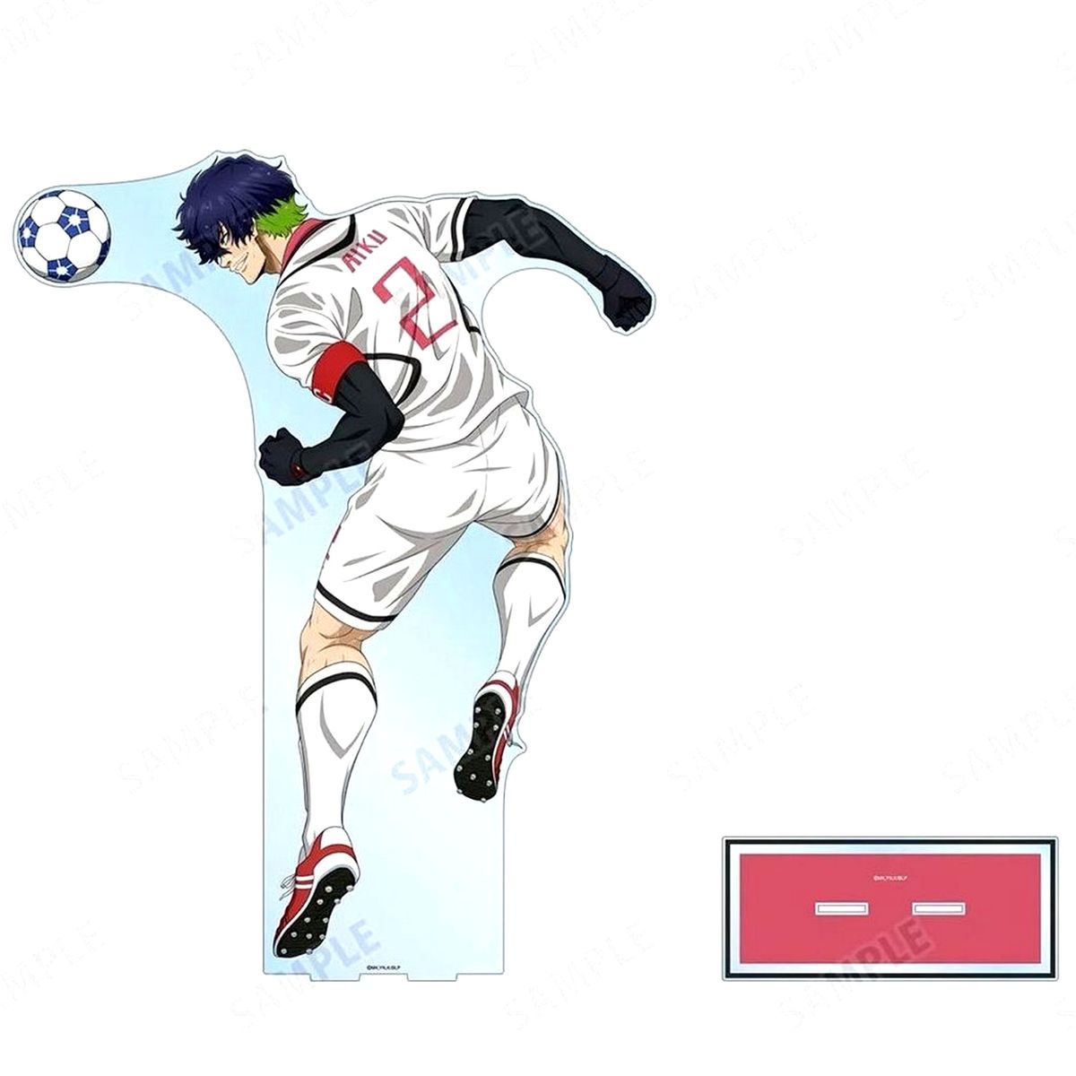 Oliver Aiku Blue Lock TV Anime Original Illustration Fighting Back x Rain ver. Super Jumbo Acrylic Stand [USED]