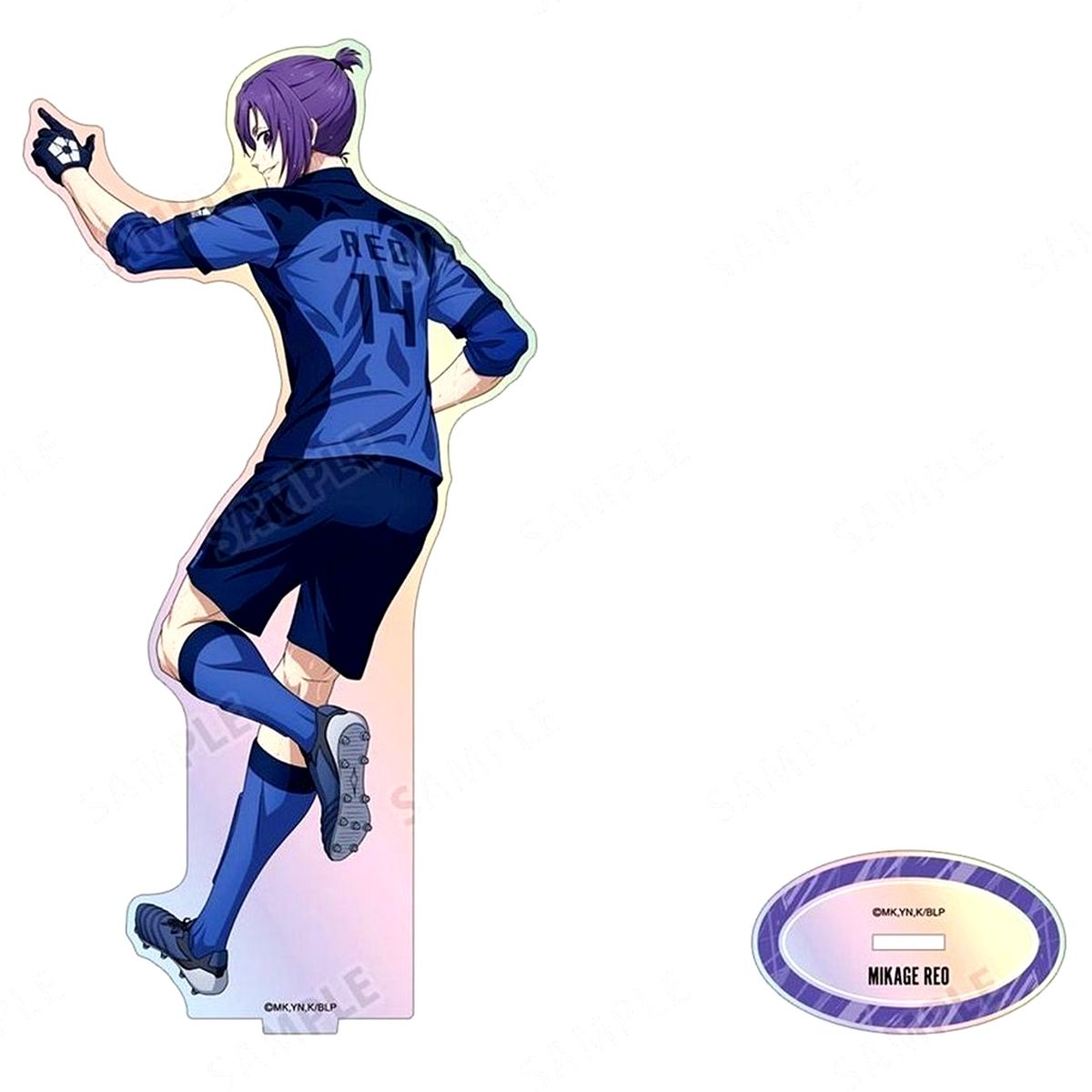 Reo Mikage Blue Lock TV Anime Original Illustration Fighting Back x Rain ver. Aurora BIG Acrylic Stand [USED]