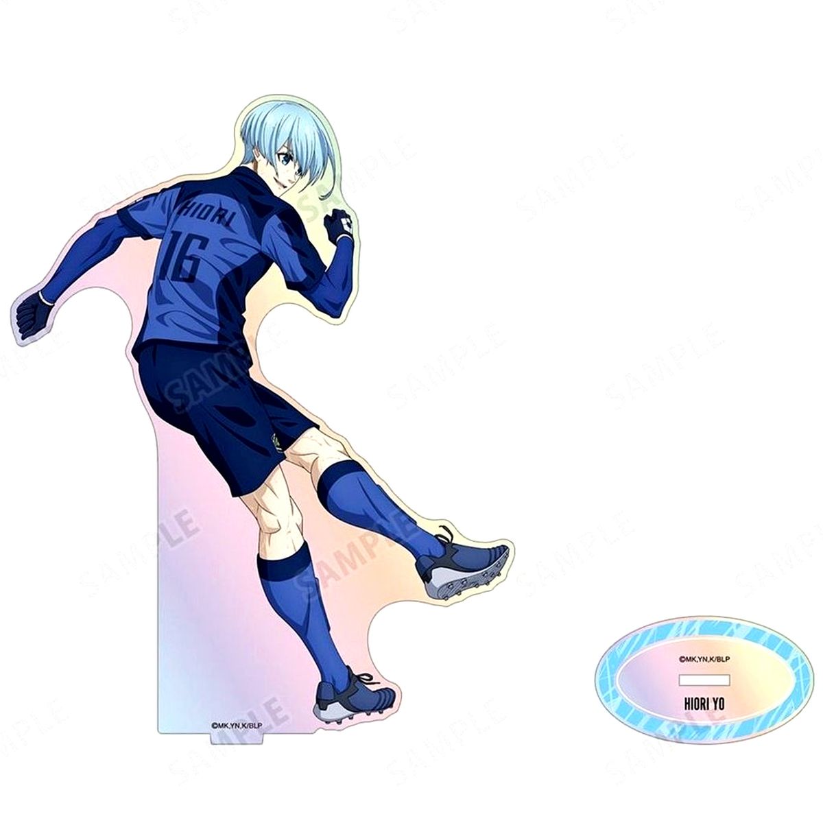 Yo Hiori Blue Lock TV Anime Original Illustration Fighting Back x Rain ver. Aurora BIG Acrylic Stand [USED]