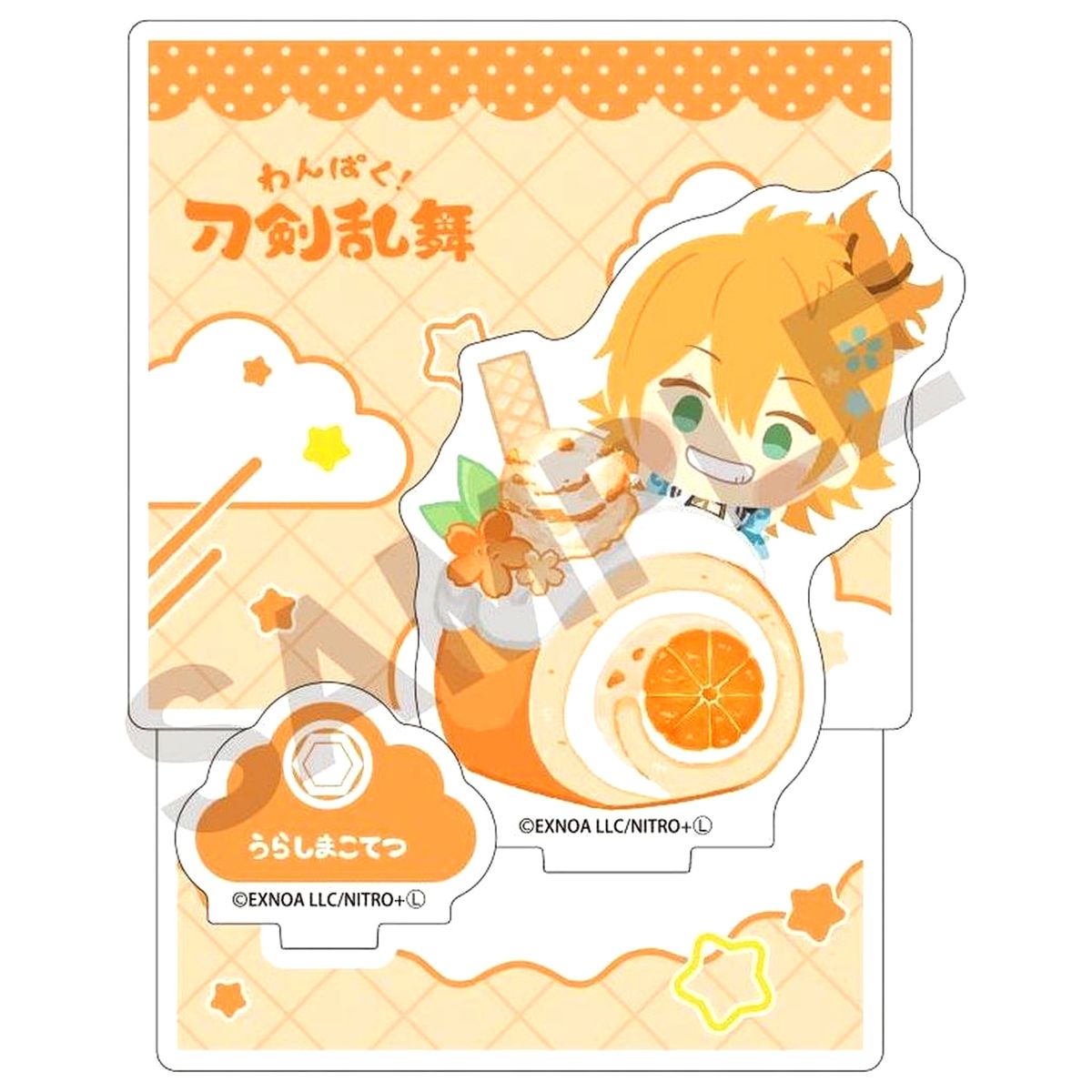 Urashima Kotetsu Wanpaku! Touken Ranbu Diorama Acrylic Stand 3rd Series [USED]