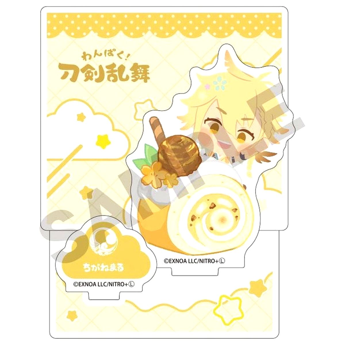 Chiganemaru Wanpaku! Touken Ranbu Diorama Acrylic Stand 3rd Series [USED]