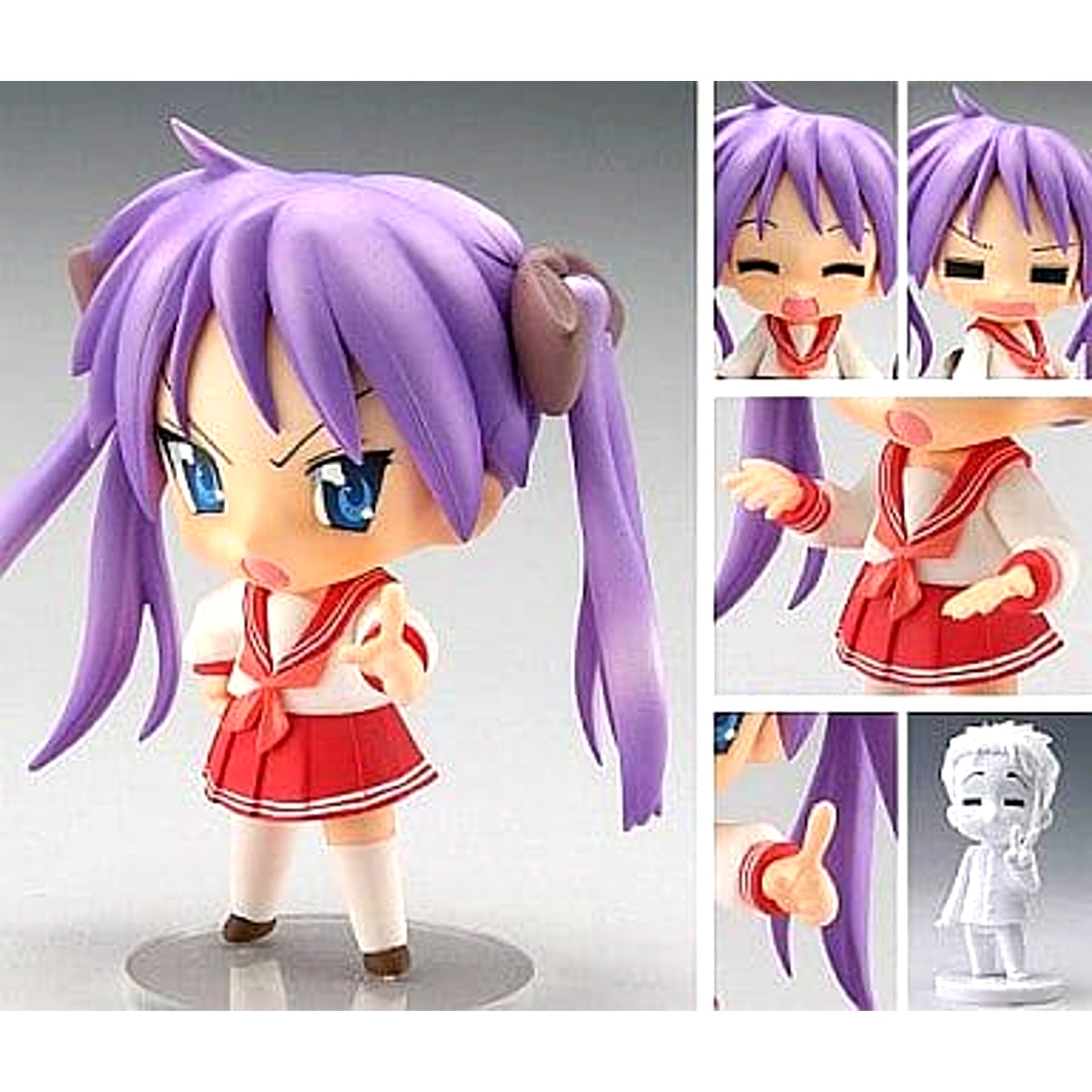 Kagami Hiiragi Official Website Version Lucky Star Nendoroid 028b [USED]